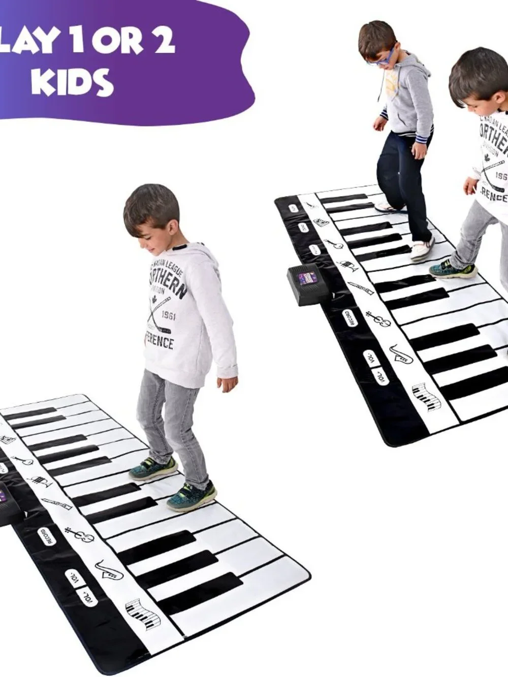 New Giant Floor Piano Keyboard Playmat Foldable Mat Musical Instrument Toddler K